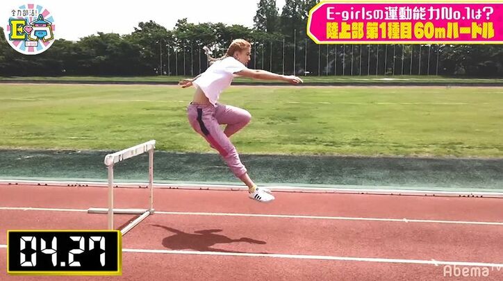 武部柚那「E-girlsじゃなかったら陸上選手目指してた」小6で100m走14秒台の記録を持つ圧倒的な速さにメンバーも驚き