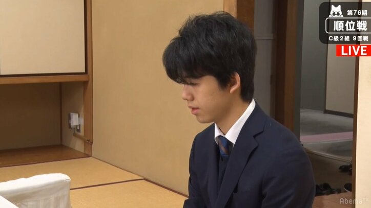 将棋・藤井聡太四段、史上初の「中学生五段」にあと1勝　順位戦C級2組で対局中