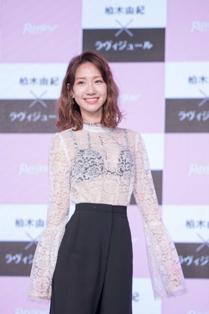 「下着を着用してる私を楽しんで」AKB48・柏木由紀がランジェリーブランドアンバサダーに就任