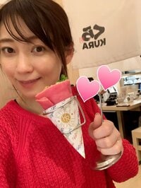 飯田圭織『頑張ったね♪♪念願のくら寿司☆』