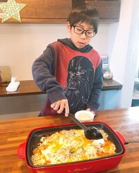 みきママ『朝ごはんは焼きカレーです！』