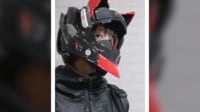 “サイバー”な猫耳ヘルメット