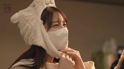 クマのかぶり物をつけた貴島明日香に久保田悠来「ただただ可愛い」水族館デートで大はしゃぎ『私たち結婚しました4』第4話