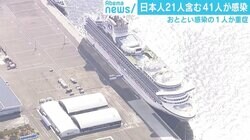 クルーズ船で“陽性反応”の乗客「元気なのでまさか、と。正直戸惑っている」
