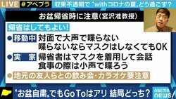 「帰るだけなら問題ない。おじいさん・おばあさんにも“ちょっとだけ顔を見せる”という程度なら大丈夫だ」お盆の帰省について京大・宮沢准教授