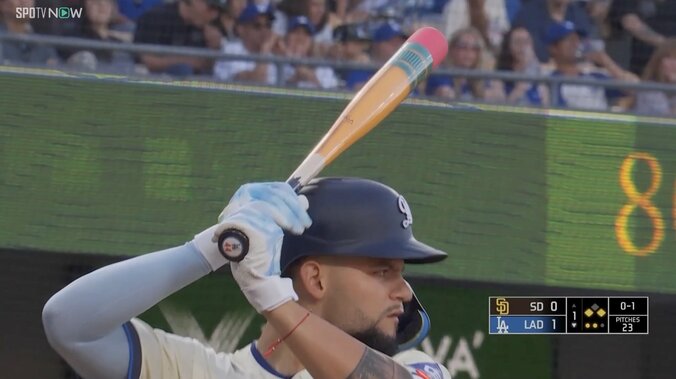 パヘスが使用した“えんぴつバット”