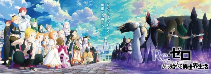 アニメ「Re:ゼロから始める異世界生活」3期メインビジュアル