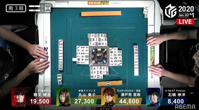 かわいさ代表・丸山奏子の頭脳プレー“戦略的見逃し”に解説も驚き「まる子かっこいー！！」／麻雀・Mリーグ 2枚目