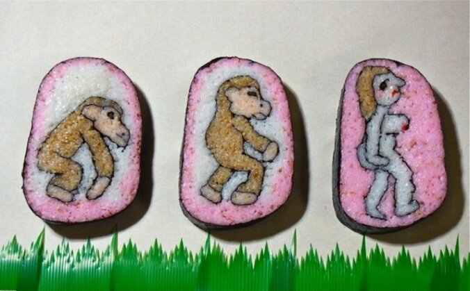 人類の進化を表現　海外から高い評価を得る巻き寿司アーティストとは？ 1枚目