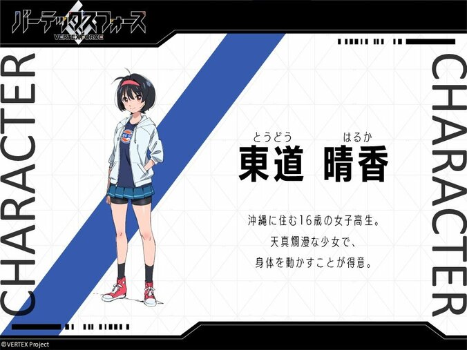[Fotos/Bilder] Regisseur Kazuhiro Takamuras brandneuer Anime „Vertex Force“ startet im Oktober! PV & Visual veröffentlicht 2