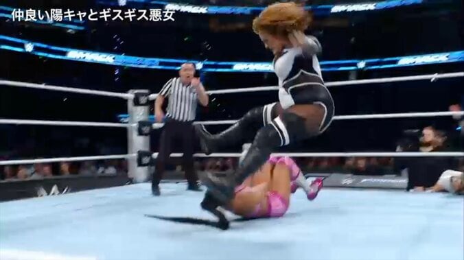 【映像】100kg超女子レスラー“超重量級”ギロチンの瞬間