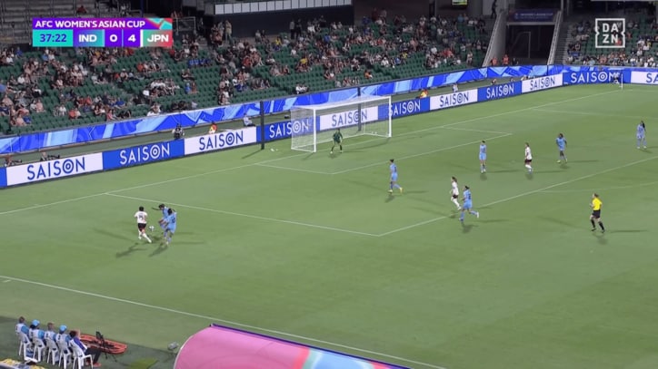 鋭く縦に突破する千葉玲海菜