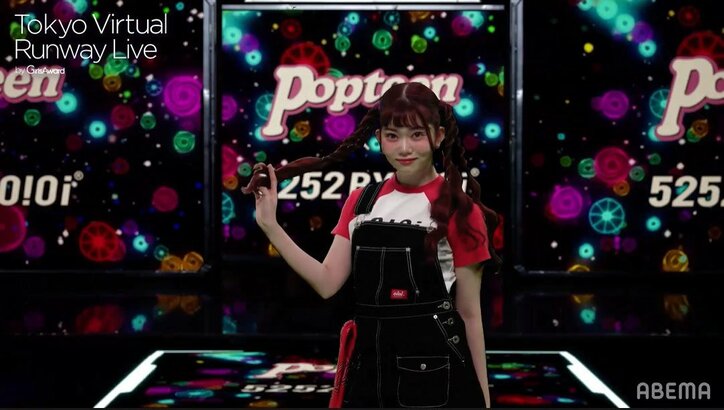 “めるる”生見愛瑠、ほのばび、莉子らPopteenモデルがバーチャルステージに集結！【TVRL】