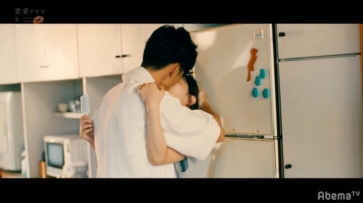 口に含んだアイスが溶けるほどの熱いキスシーン…俳優のセクシーな演技に渡辺直美「今までで一番いいかも」