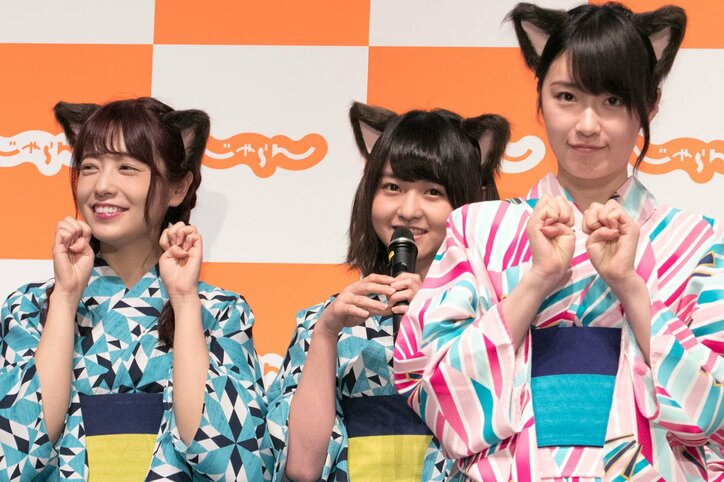 西野七瀬、猫との共演に「いっしょに寝たくなりました」 乃木坂46が猫耳でダンスを披露