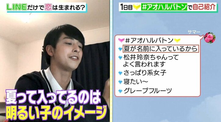「“~”2個つけるタイプね」文字だけで相手を妄想!男女6人の高校生たちが顔も知らない相手とLINEだけで恋愛