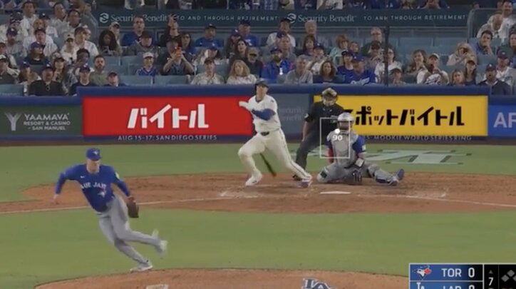 【写真・画像】なんだこれは… 大谷翔平、爆速特大弾の“神スイング”が「理想的」「カッコよすぎ」コンパクトで無駄のない軌道に「全盛期のボンズみたい」　1枚目