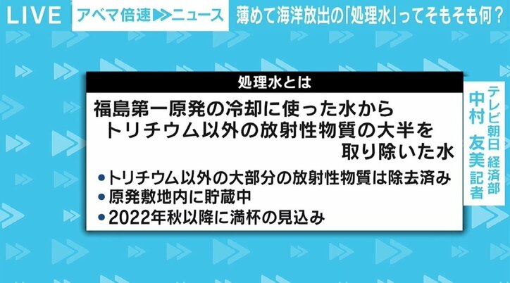 麻生大臣「飲んでもなんということない」発言を中韓批判も 福島第一原発処理水の海洋放出は世界より厳しい基準？