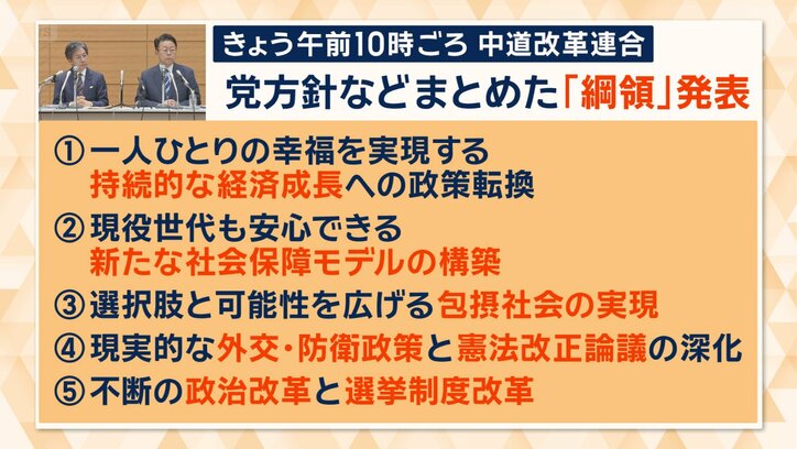 「5つの政策の柱」