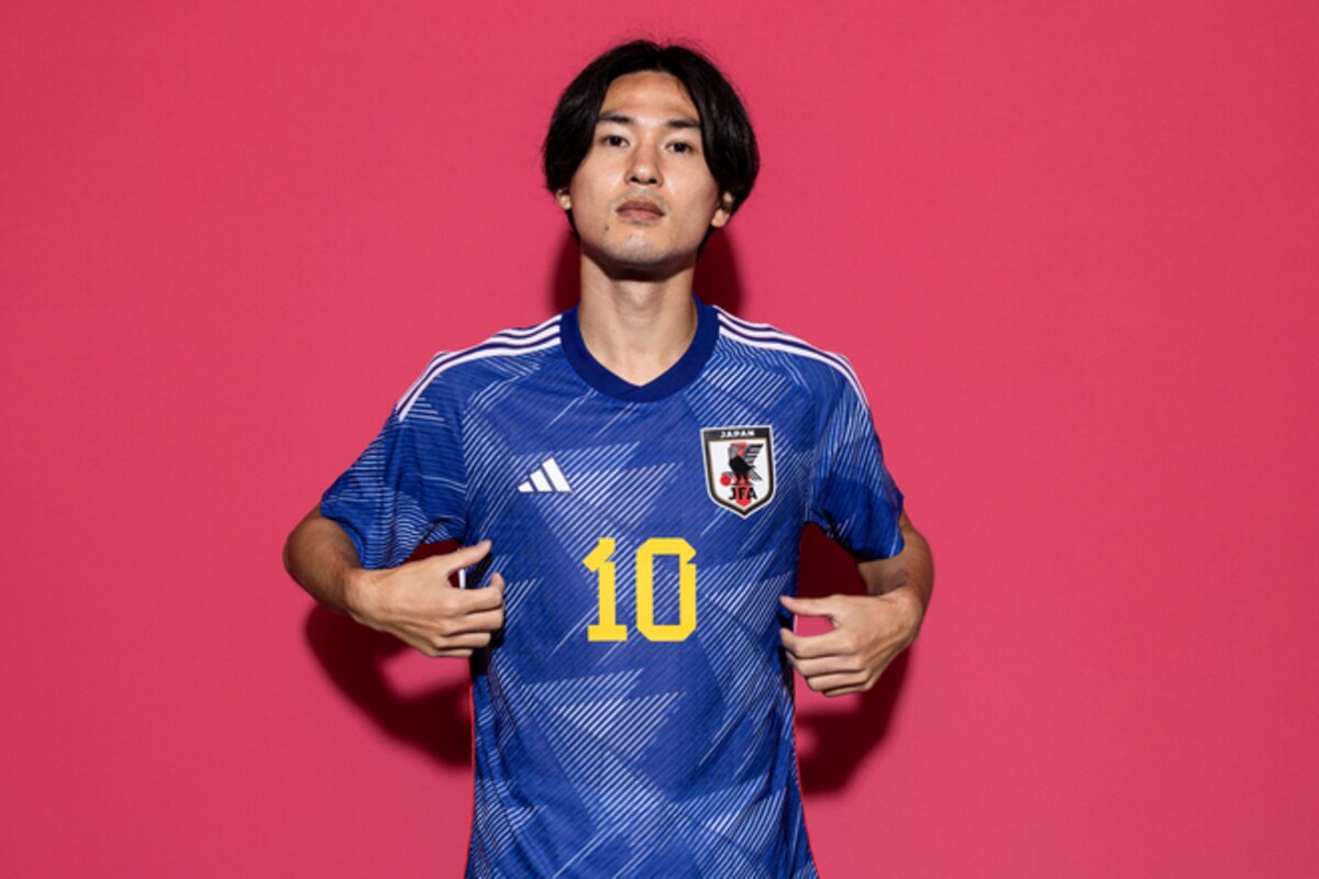 南野拓実 日本代表ユニフォーム 10番 adidas アディダス サッカー日本代表 2024 ホーム