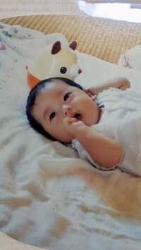 おばたのお兄さん『息子とそっくりな0歳の自分!』