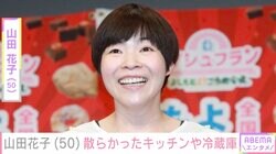 山田花子（50）、11年間掃除してない冷蔵庫や散らかったキッチン公開「主婦失格ですね」