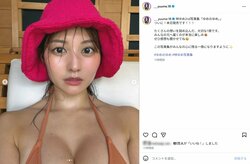 「ナイスアングル」林ゆめ、胸元あらわなオフショットに「めっちゃ綺麗」「スタイル抜群」など絶賛の声