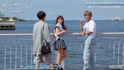 eggモデル・ハリューとモデル・kirariのデートにきだいが乱入！バチバチの三角関係に『明日好き』第3話