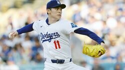 佐々木朗希、メジャー自己最長5回1失点3K・最速158.2キロ好投も初勝利ならず ド軍は大量16失点で今季初零封負け