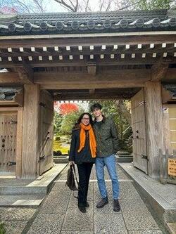  デヴィ夫人、日本を訪れた孫の様子を公開「表参道でクリスマスショッピングをしたり」 