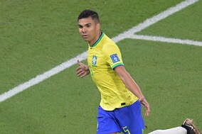 堅守攻略で決勝Tへ…カゼミーロ、“名手”ゾマーもお手上げの一撃に「チームを助けたことが重要」