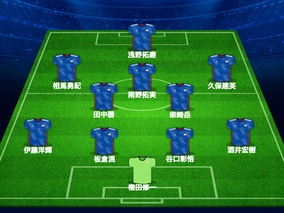 日本代表がカナダ戦のスタメン発表！　谷口と相馬が先発、ケガ明けの板倉＆浅野も
