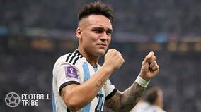 大会無得点に終わったラウタロ、W杯制覇に満足感も複雑な心境を吐露「個人的には…」