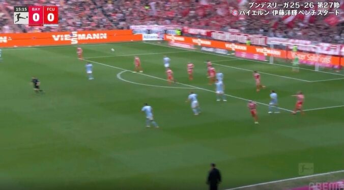 【写真・画像】「ドン引きやん」怪物FWケイン、最終ラインから“超ロングフィード”炸裂「何してんだよw」約60メートル“高精度ダイレクトキック”　1枚目