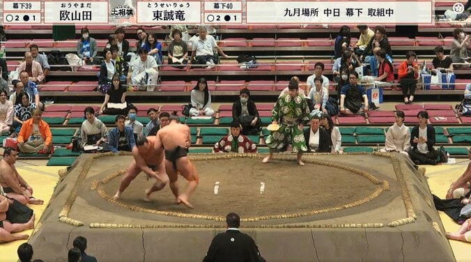 え、これ相撲の技? 元レスリング王者の力士、発生割合0.1%“衝撃珍手”炸裂 「まじかよ」“たった2秒”の出来事にどよめき 2枚目