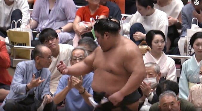 ポッコリ盛り上がった腕