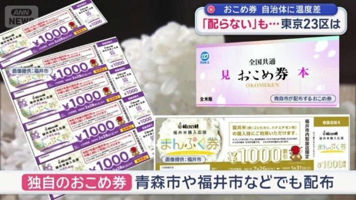 独自のおこめ券