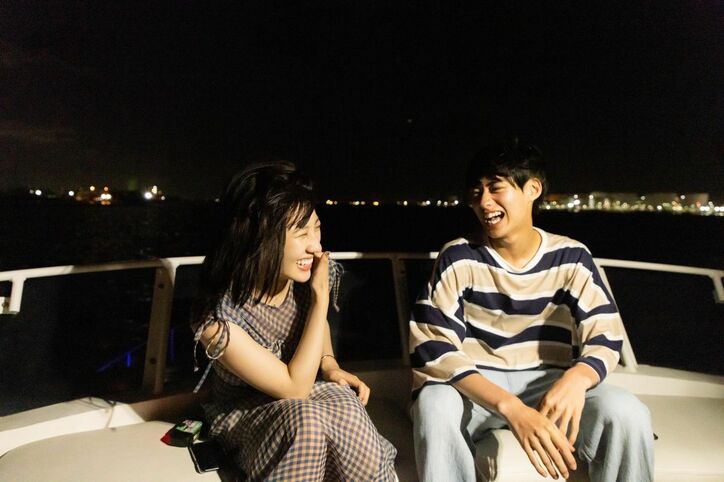 「今日好き」継続メンバー・きだい、まなまなと夜のクルージングで大人のデート！『明日好き』第2話