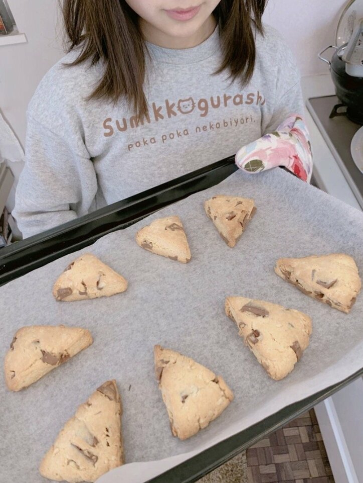 辻希美、娘が作ったスコーンを絶賛「私ねぇ…痩せれない気がする！笑」