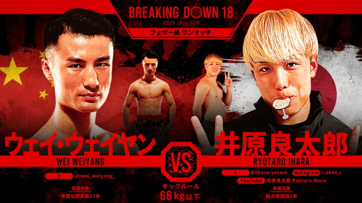 【写真・画像】ブレイキングダウン18（Breaking Down18）試合速報・対戦カード・大会情報　24枚目