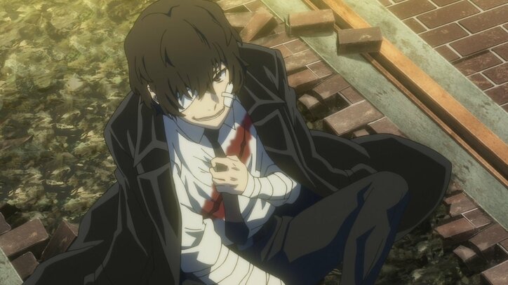 アニメ 文豪ストレイドッグス 先代ボス の凶刃が太宰に振り下ろされる 第28話先行カット あらすじ解禁 ニュース Abema Times