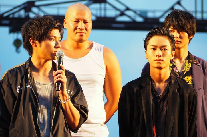 川村壱馬、志尊淳、山田裕貴、吉野北人らに400名熱狂「轟かせて！」映画『HiGH&LOW THE WORST』