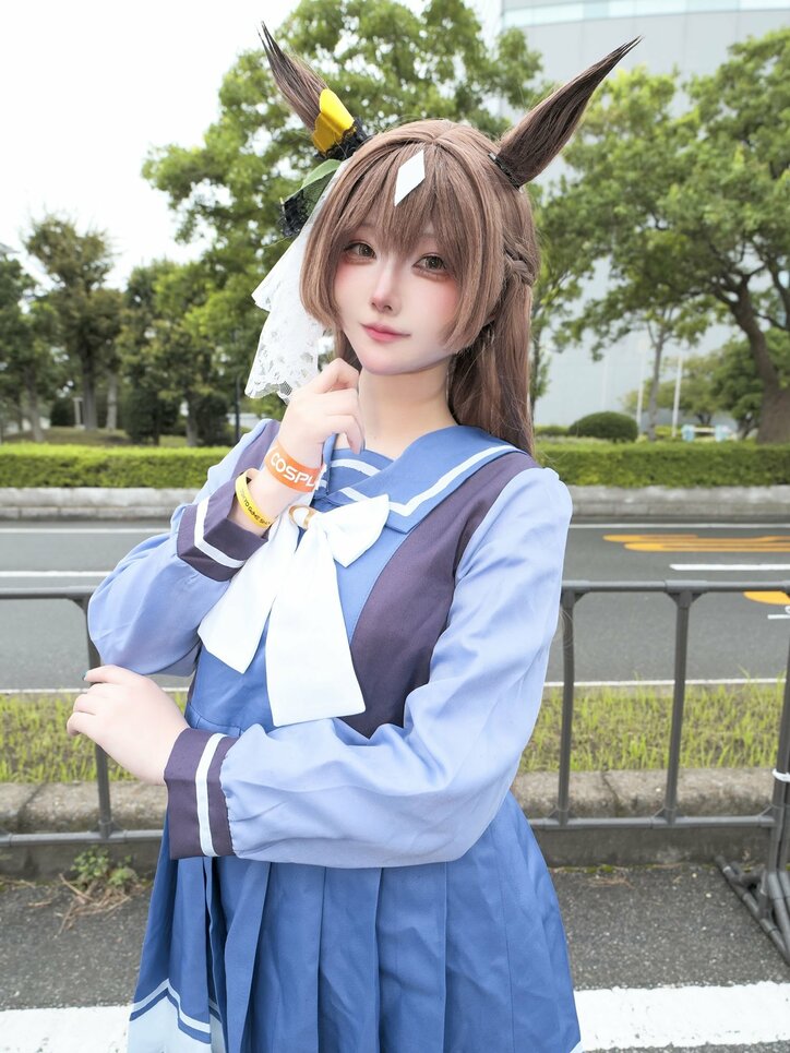【写真・画像】『ウマ娘 プリティーダービー』サトノダイヤモンドコスプレ画像　1枚目