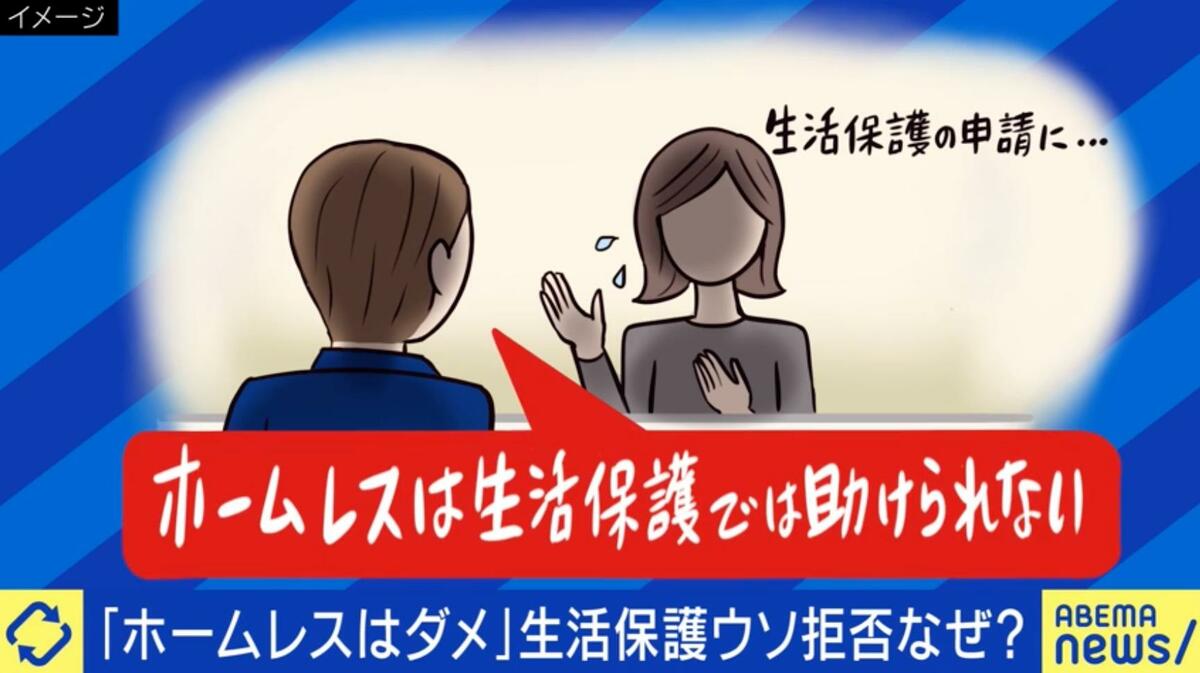 ホームレス 生活 保護