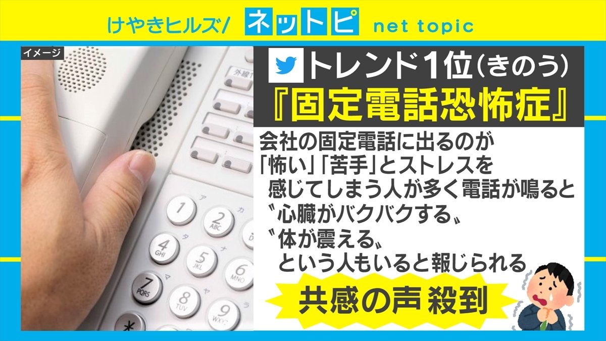 スマホも無理」「そもそも電話が怖い」という人も 「固定電話恐怖症」の対処法を専門家が解説 | 国内 | ABEMA TIMES | アベマタイムズ