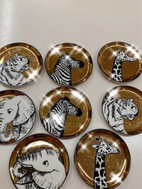 小川菜摘『アニマル柄食器①』