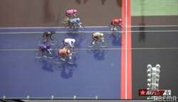 松丸友紀アナの夫・新田康仁が初日快勝／青森・国際自転車トラック競技支援