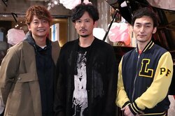 稲垣・草なぎ・香取、誰が一番「クソ野郎」？　期間限定ポップアップショップ内覧会に3人が登場