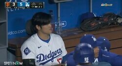 大谷翔平、一瞬見せた“笑顔”がヤバすぎると話題に　特大アーチ後、ベンチに戻ってきた時の表情にファン騒然 「泣けるな」「この破壊力よ」