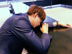 流川翔がマサの寝顔を隠し撮り ファンからは「寝顔さえ美しぃーーー！」と悶絶の声『Ｍ　愛すべき人がいて』